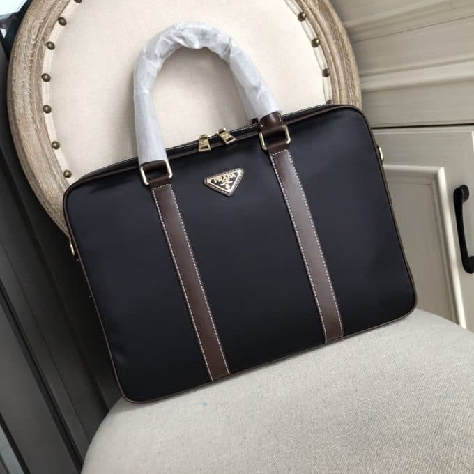 高品質プラダバッグコピー 定番人気2022新品 PRADA メンズ ブリーフケース - 画像 (3)