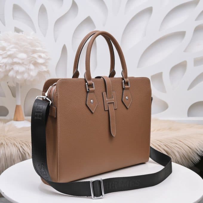 人気高級 エルメスバッグコピー 2022新品注目度NO.1 HERMES メンズ ブリーフケース - 画像 (2)
