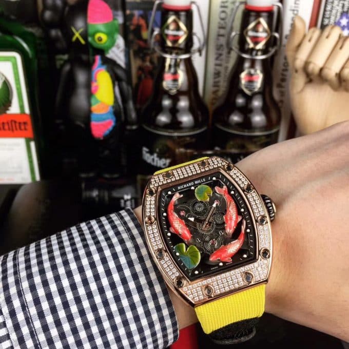 高品質リシャールミル 時計 スーパーコピー メンズ 自動巻き3色 - 画像 (6)