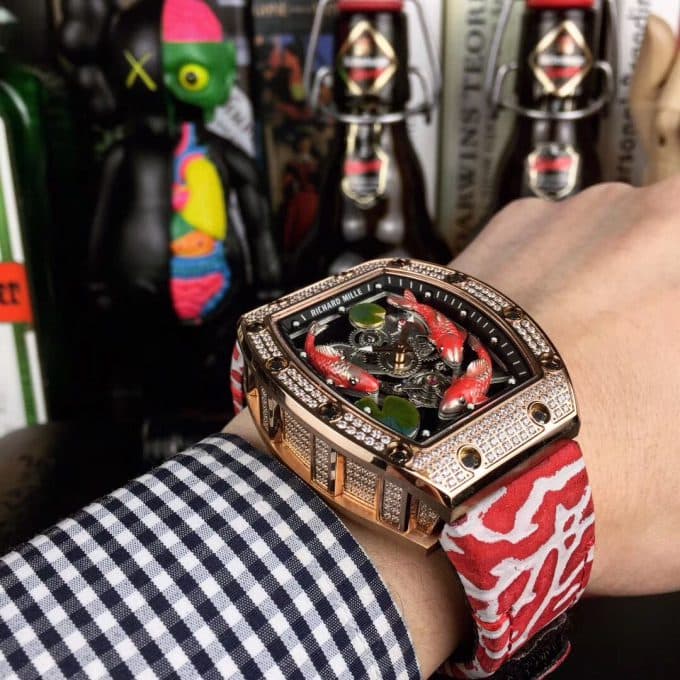 高品質リシャールミル 時計 スーパーコピー メンズ 自動巻き3色 - 画像 (3)