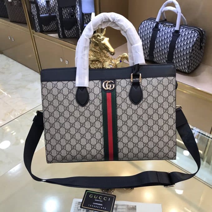 グッチバッグコピー 定番人気2022新品 GUCCI メンズ ブリーフケース - 画像 (4)