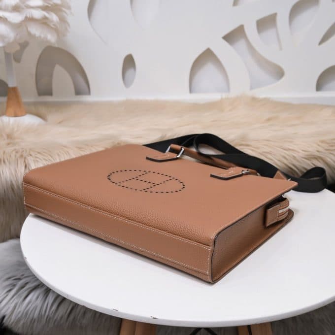 人気高級エルメスバッグコピー 定番人気2022新品 HERMES メンズ ブリーフケース - 画像 (7)