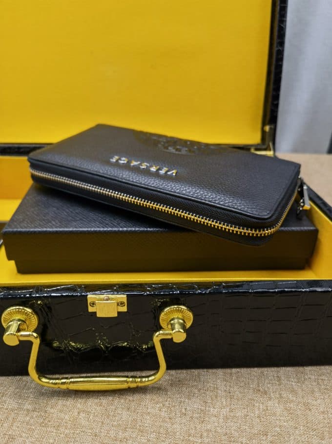 ヴェルサーチェ財布コピー 大人気2021新品 VERSACE メンズ 長財布 - 画像 (4)