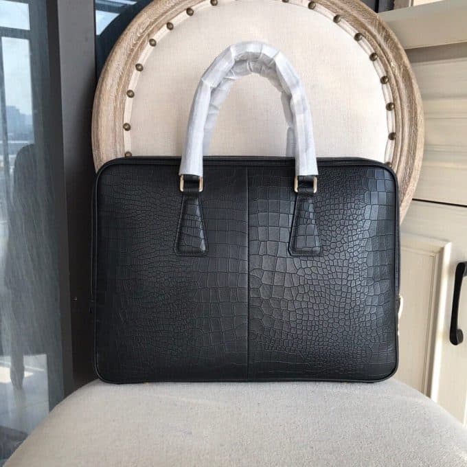 人気高級プラダバッグコピー 2022新品注目度NO.1 PRADA メンズ ブリーフケース - 画像 (2)