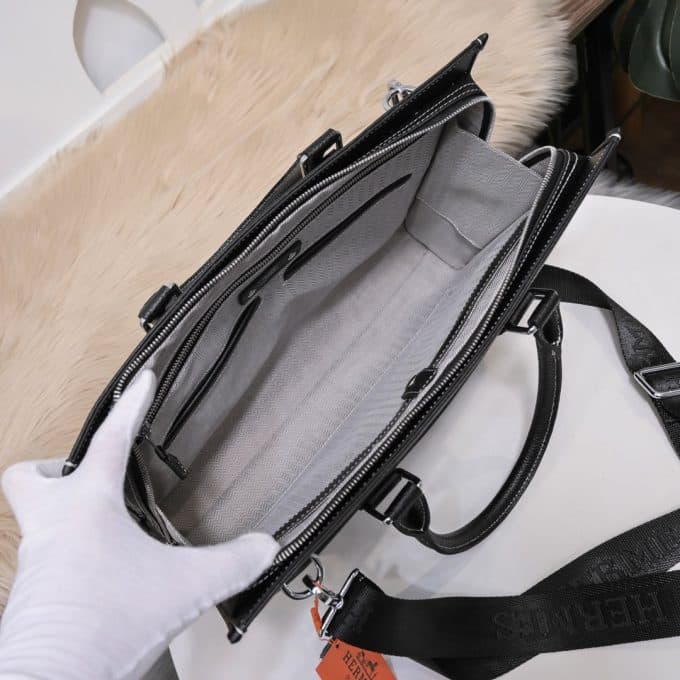 人気高級エルメスバッグコピー 定番人気2022新品 HERMES メンズ ブリーフケース - 画像 (9)