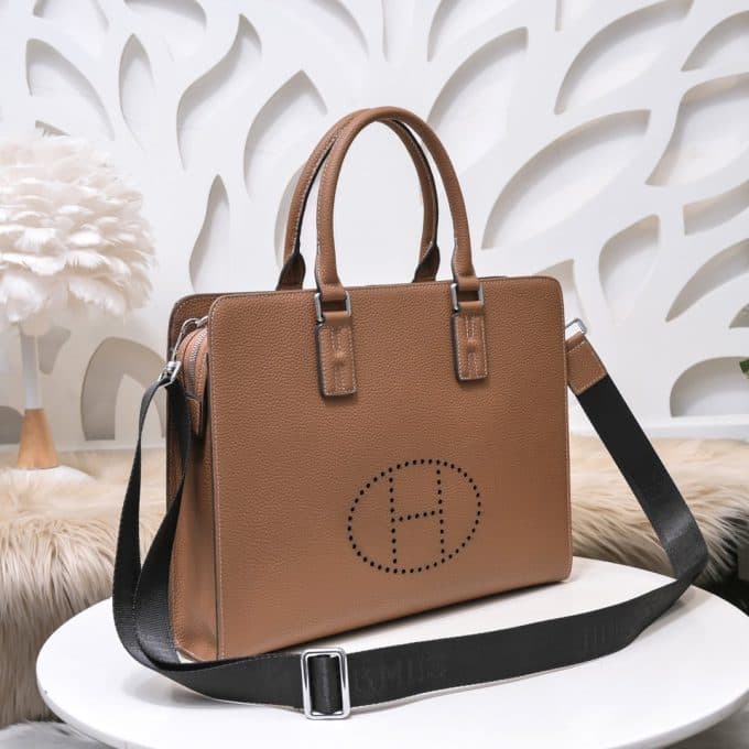 人気高級エルメスバッグコピー 定番人気2022新品 HERMES メンズ ブリーフケース - 画像 (2)