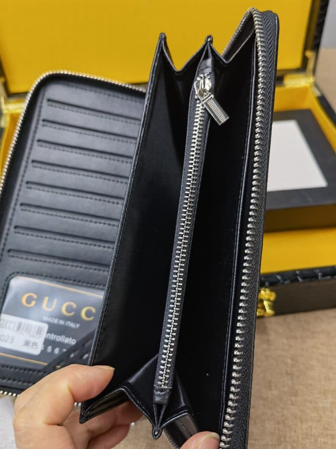 グッチ財布コピー 定番人気2021新品 GUCCI メンズ 長財布 - 画像 (9)