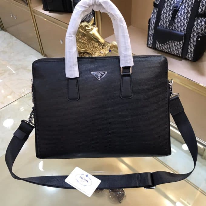 高品質プラダバッグコピー 定番人気2022新品 PRADA メンズ ブリーフケース - 画像 (4)