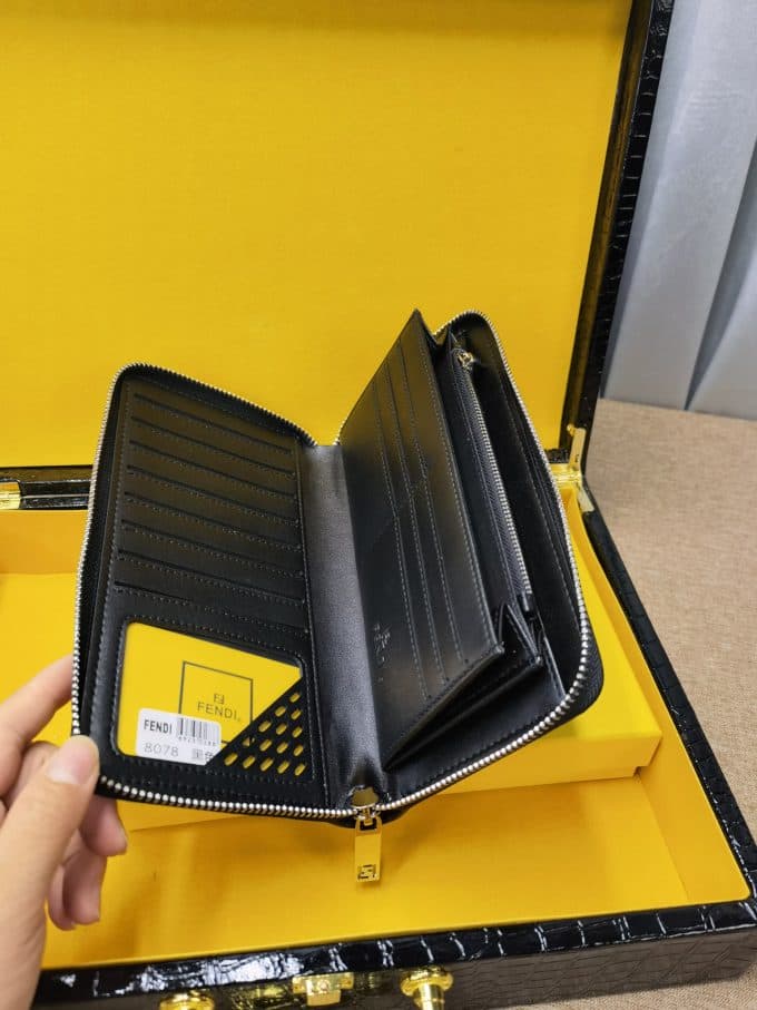 フェンディ財布コピー 大人気2021新品 FENDI メンズ 長財布 - 画像 (7)