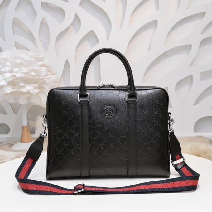 人気高級グッチバッグコピー 定番人気2022新品 GUCCI メンズ ブリーフケース