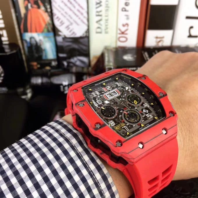 高品質リシャールミル 時計 スーパーコピー メンズ 自動巻き2色 - 画像 (3)