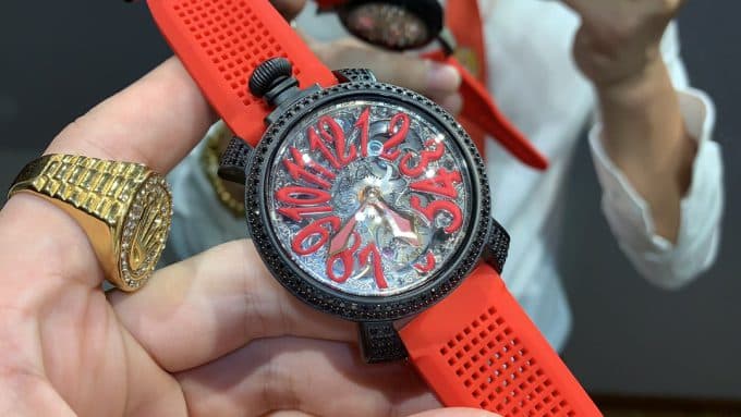 高品質ガガミラノ コピー 時計 GaGa MILANOメンズ 自動巻き 2色 - 画像 (3)