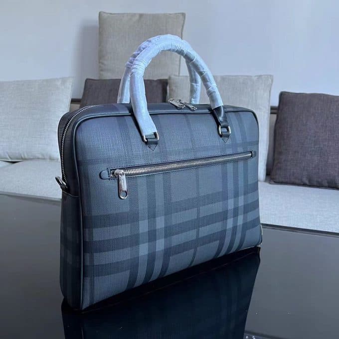 バーバリーバッグコピー 大人気2022新品 BURBERRY メンズ ブリーフケース - 画像 (4)
