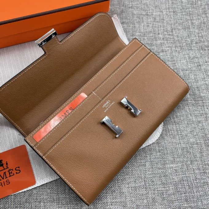 エルメス財布コピー 定番人気2022新品 Hermes 男女兼用 長財布 - 画像 (5)