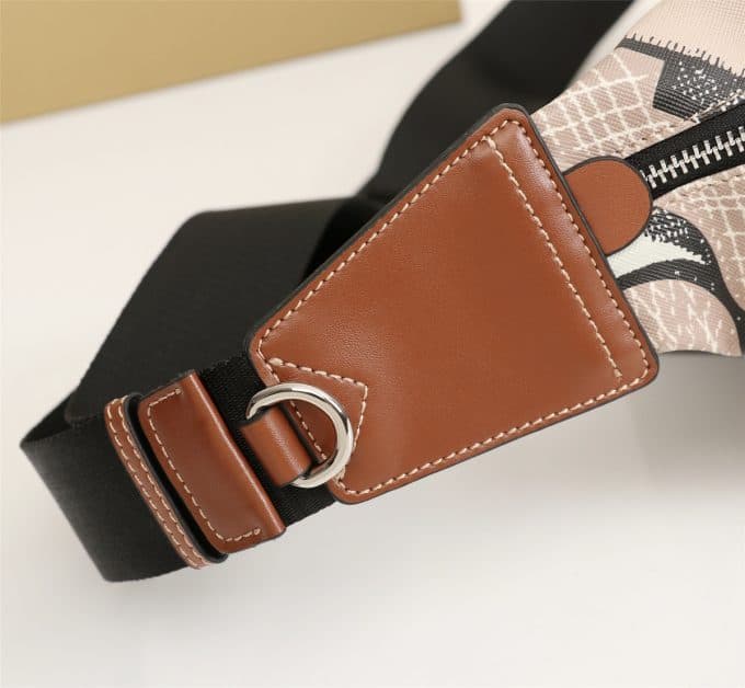 バーバリーバッグコピー 定番人気2022新品 BURBERRY 男女兼用 ウエストポーチ - 画像 (5)