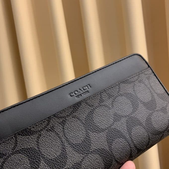 コーチ財布コピー 定番人気2021新品 Coach メンズ 長財布 - 画像 (7)