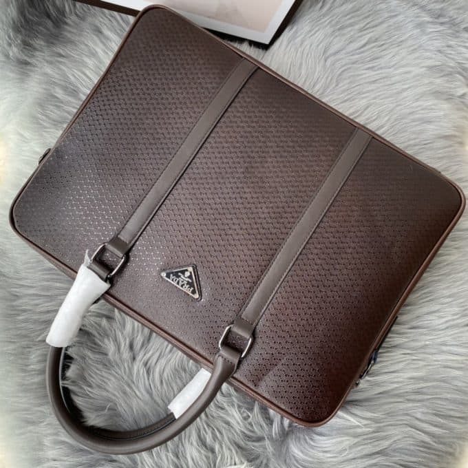 プラダバッグコピー 2022新品注目度NO.1 PRADA メンズ ブリーフケース - 画像 (4)