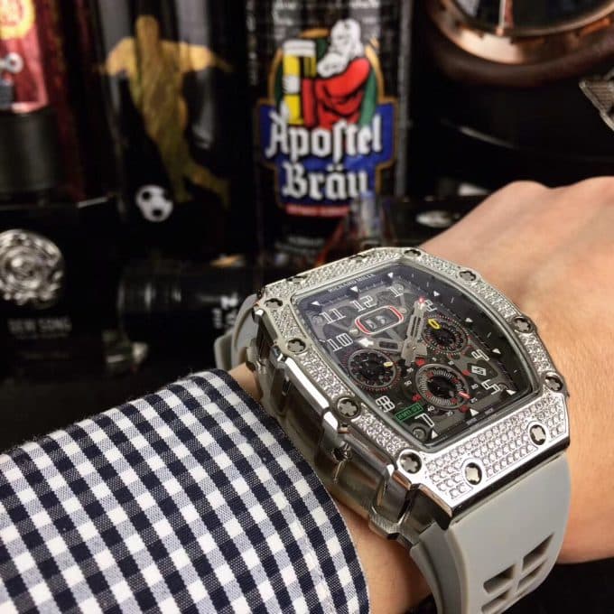 高品質リシャールミル 時計 スーパーコピー メンズ 自動巻き4色 - 画像 (3)