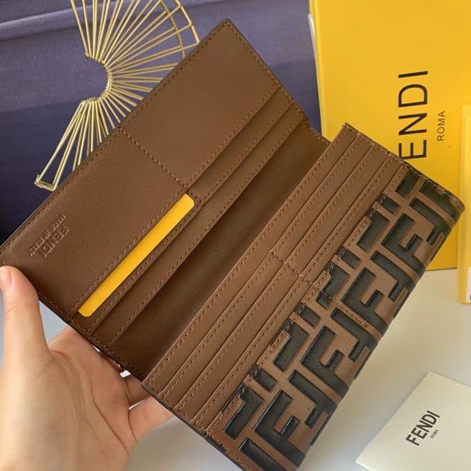 フェンディ財布コピー 2021新品注目度NO.1 FENDI 男女兼用 長財布 - 画像 (5)