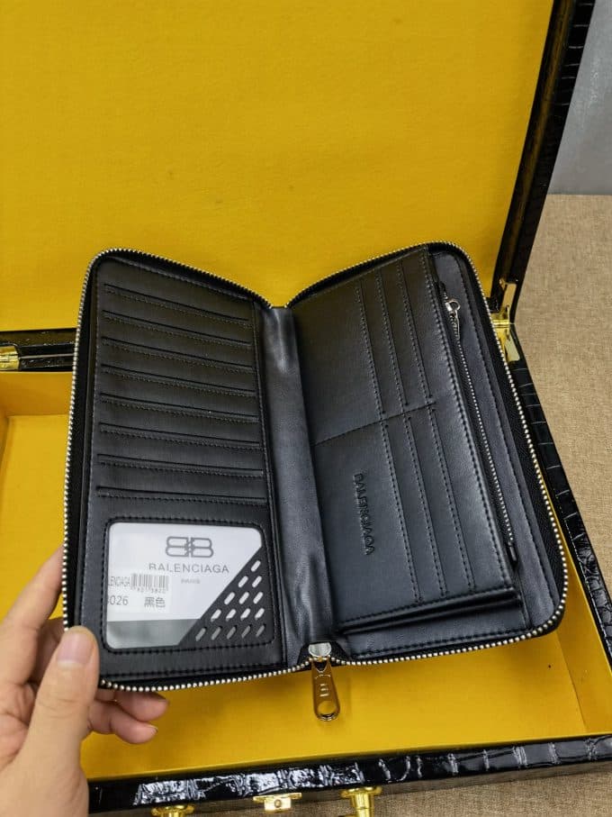 バレンシアガ財布コピー 2021新品注目度NO.1BALENCIAGAメンズ 長財布 - 画像 (7)