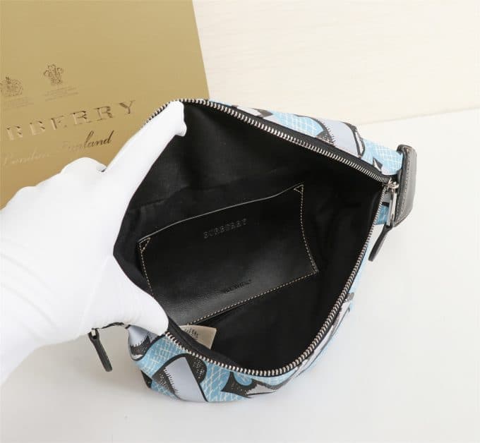 バーバリーバッグコピー 大人気2022新品 BURBERRY 男女兼用 ウエストポーチ - 画像 (9)