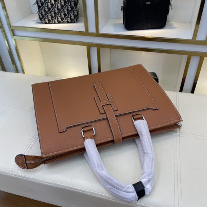人気高級 エルメスバッグコピー 定番人気2022新品 HERMES メンズ ブリーフケース - 画像 (3)