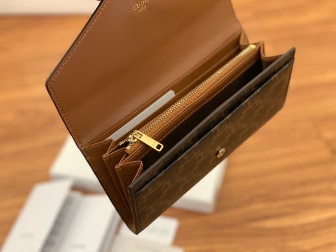 セリーヌ財布コピー 大人気2021新品 Celine 男女兼用 長財布 2色 - 画像 (9)