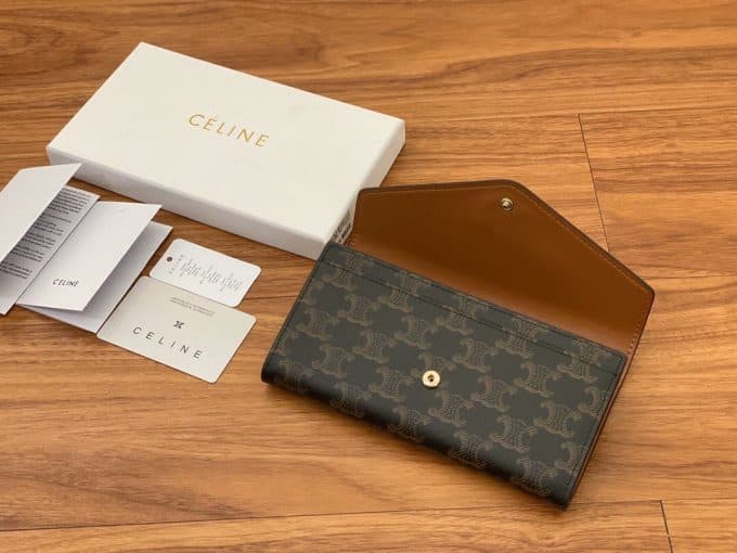セリーヌ財布コピー 大人気2021新品 Celine 男女兼用 長財布 2色 - 画像 (6)