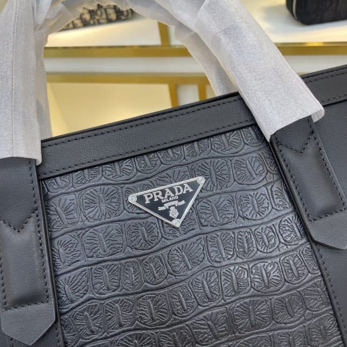 高品質 プラダバッグコピー 大人気2022新品 PRADA メンズ ブリーフケース - 画像 (6)