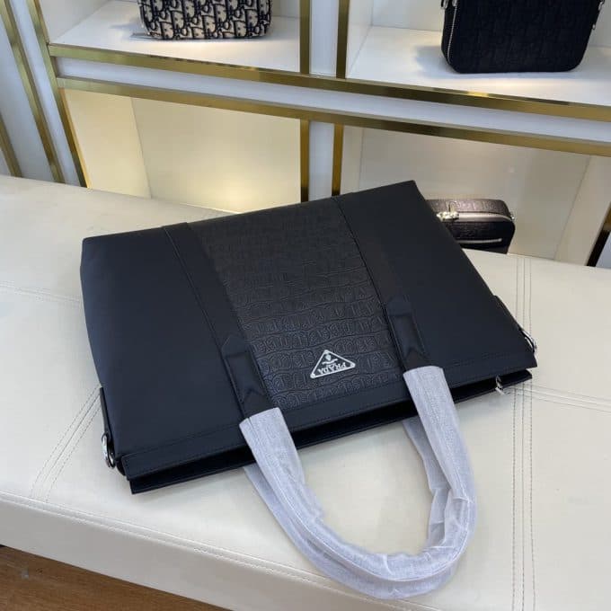 高品質 プラダバッグコピー 大人気2022新品 PRADA メンズ ブリーフケース - 画像 (3)