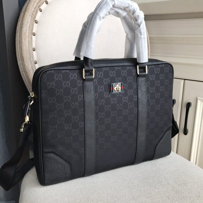 人気高級グッチバッグコピー 2022新品注目度NO.1 GUCCI メンズ ブリーフケース - 画像 (4)
