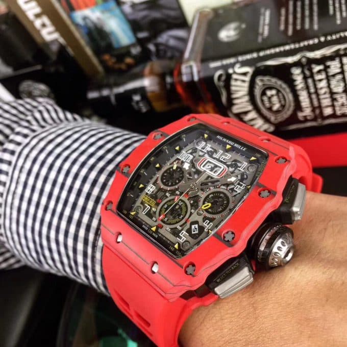 高品質リシャールミル 時計 スーパーコピー メンズ 自動巻き2色 - 画像 (2)