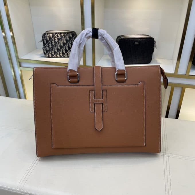 人気高級 エルメスバッグコピー 定番人気2022新品 HERMES メンズ ブリーフケース