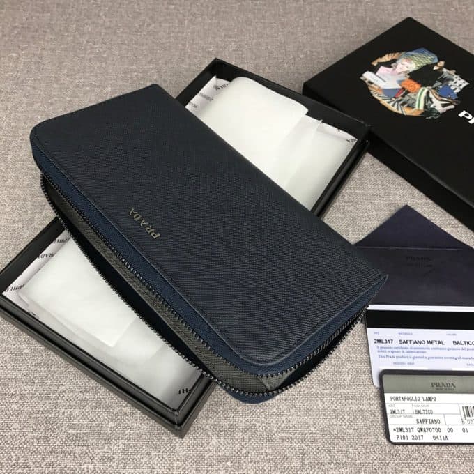 プラダ財布コピー 定番人気2021新品 PRADA メンズ 長財布 - 画像 (5)