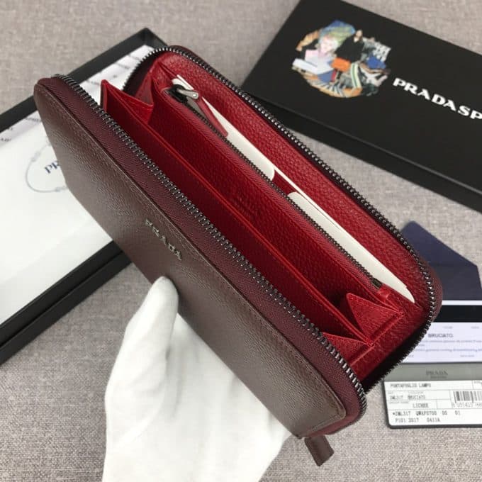 プラダ財布コピー 定番人気2021新品 PRADA メンズ 長財布 - 画像 (6)