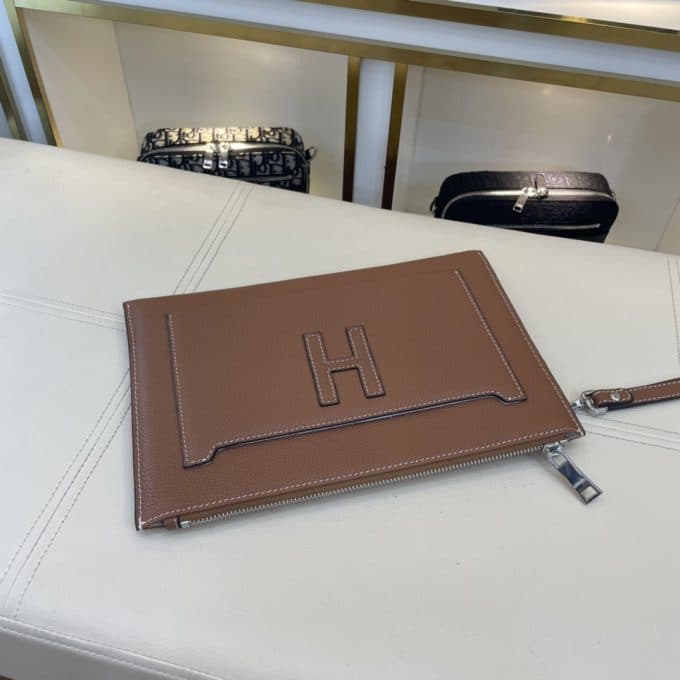 エルメスバッグコピー 定番人気2022新品 HERMES メンズ セカンドバッグ - 画像 (4)
