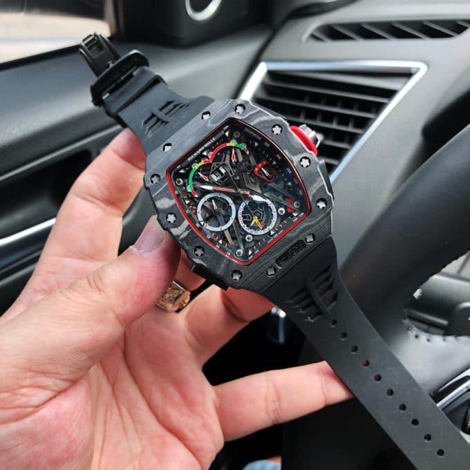 高品質リシャールミル 時計 スーパーコピー メンズ 自動巻き2色