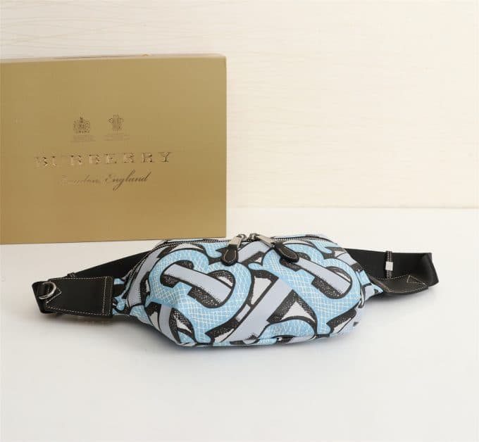 バーバリーバッグコピー 大人気2022新品 BURBERRY 男女兼用 ウエストポーチ - 画像 (4)