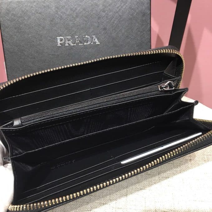 プラダ財布コピー 2021新品注目度NO.1 PRADA メンズ 長財布 - 画像 (8)