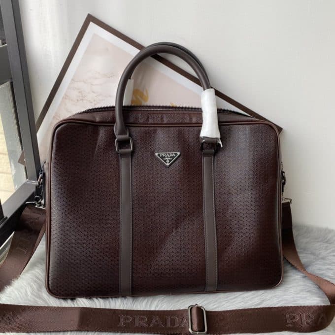 プラダバッグコピー 2022新品注目度NO.1 PRADA メンズ ブリーフケース - 画像 (9)
