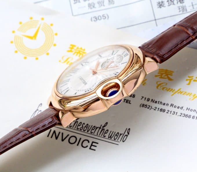 定番人気カルティエ バロンブルー コピーシリーズ メンズ 自動巻き4色 - 画像 (7)