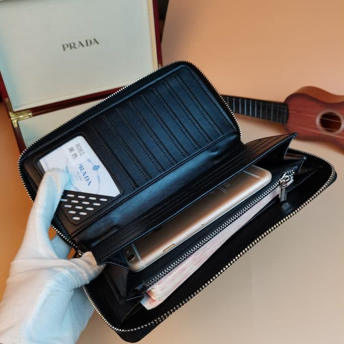プラダ財布コピー 大人気2021新品 PRADA メンズ 長財布 - 画像 (8)