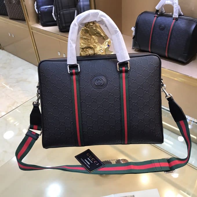 グッチバッグコピー 定番人気2022新品 GUCCI メンズ ブリーフケース - 画像 (4)