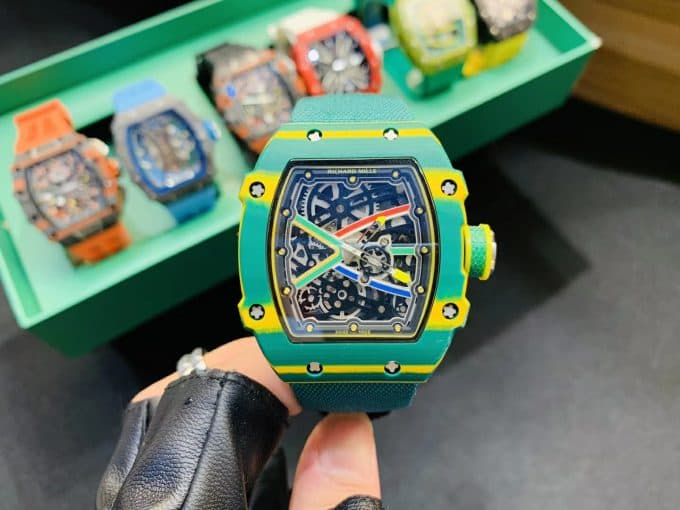 高級人気新品リシャールミル 時計 スーパーコピー メンズ 自動巻き7色 - 画像 (6)