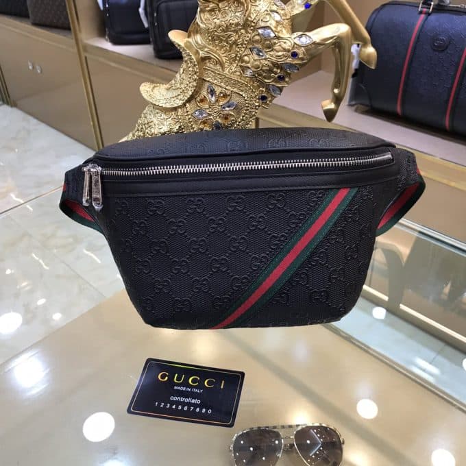 グッチバッグコピー 定番人気2022新品 GUCCI メンズ ウエストポーチ