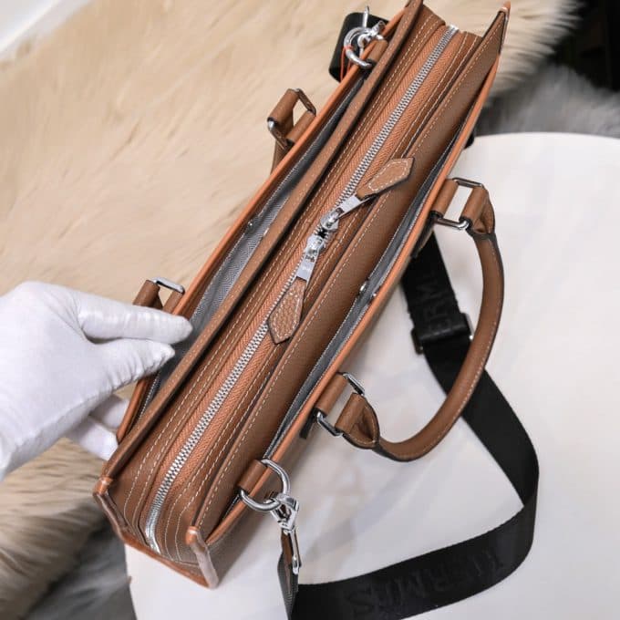 高品質 エルメスバッグコピー 大人気2022新品 HERMES メンズ ブリーフケース - 画像 (6)
