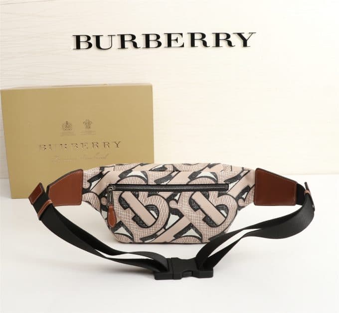 バーバリーバッグコピー 定番人気2022新品 BURBERRY 男女兼用 ウエストポーチ - 画像 (3)