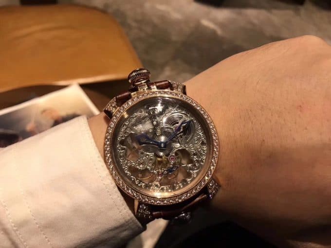 高品質ガガミラノ コピー時計 GaGa MILANO メンズ 自動巻き - 画像 (2)