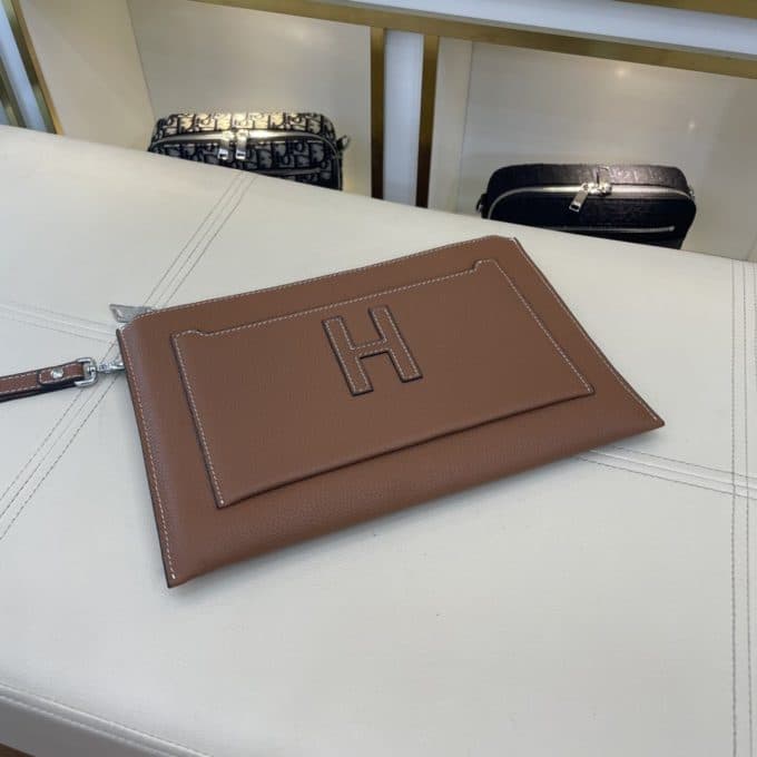 エルメスバッグコピー 定番人気2022新品 HERMES メンズ セカンドバッグ - 画像 (6)
