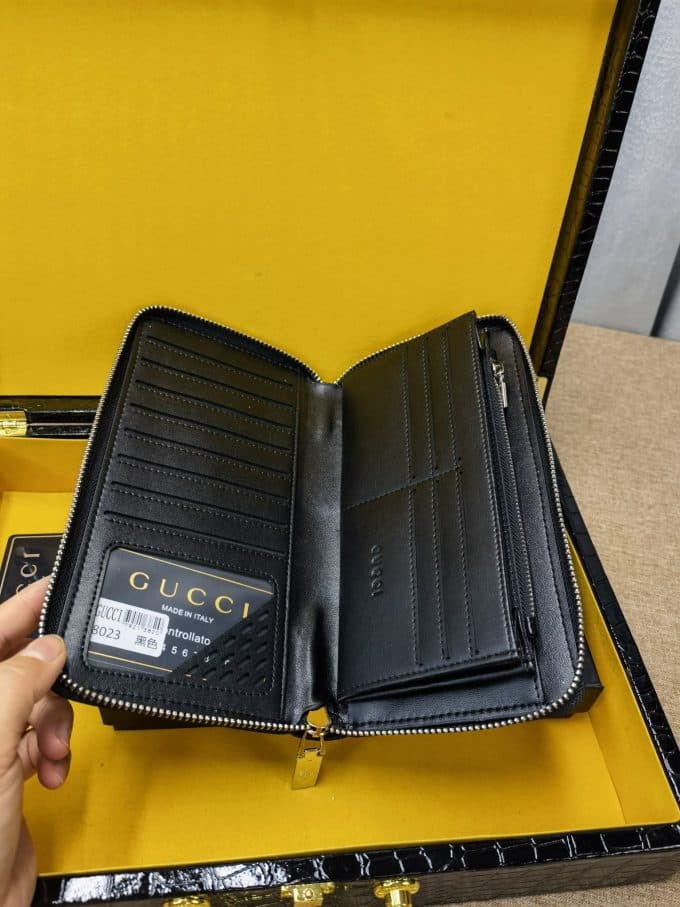 グッチ財布コピー 定番人気2021新品 GUCCI メンズ 長財布 - 画像 (7)